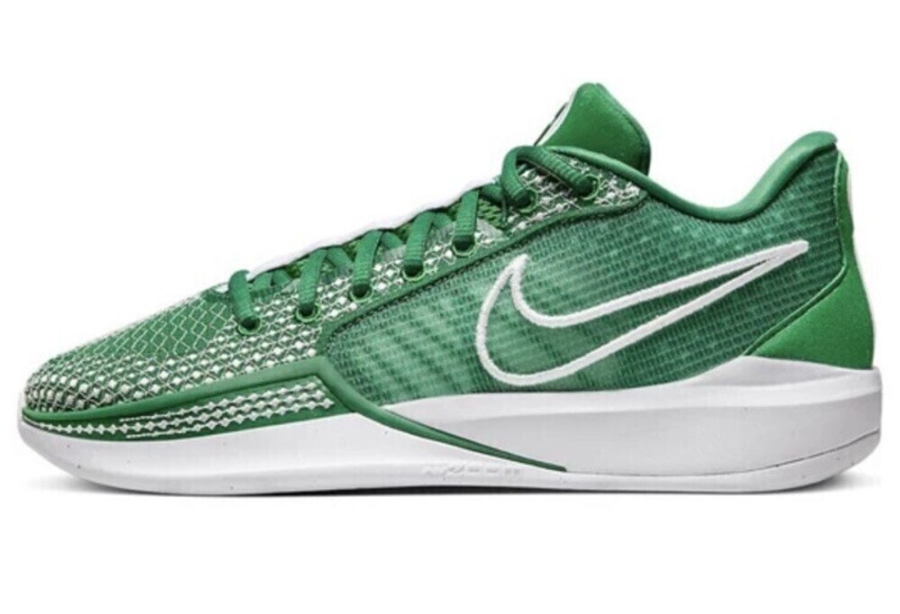 Size 12.5 Men's Nike Sabrina 1 TB Basketball Shoes Green FQ3391 300 Women's 14